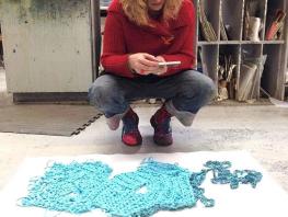 A picture of Louise Ritchie - visual artist 