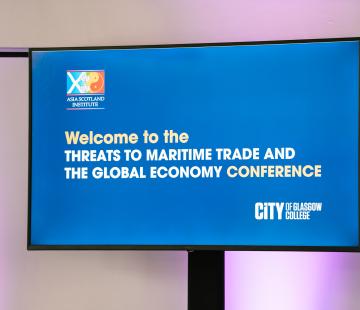 Threats to Maritime Trade and The Global Economy Conference