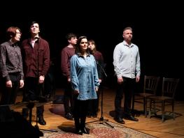 Scottish Opera's Breath Cycle on Stage. Credit Mary Dillon. 