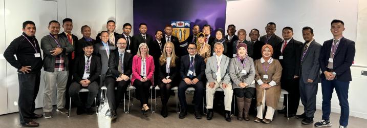 International Team with a delegation from West Java